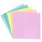 American Crafts Precision Cardstock Pack 80lb 12"X12" 60/Pkg-Pastel/Textured